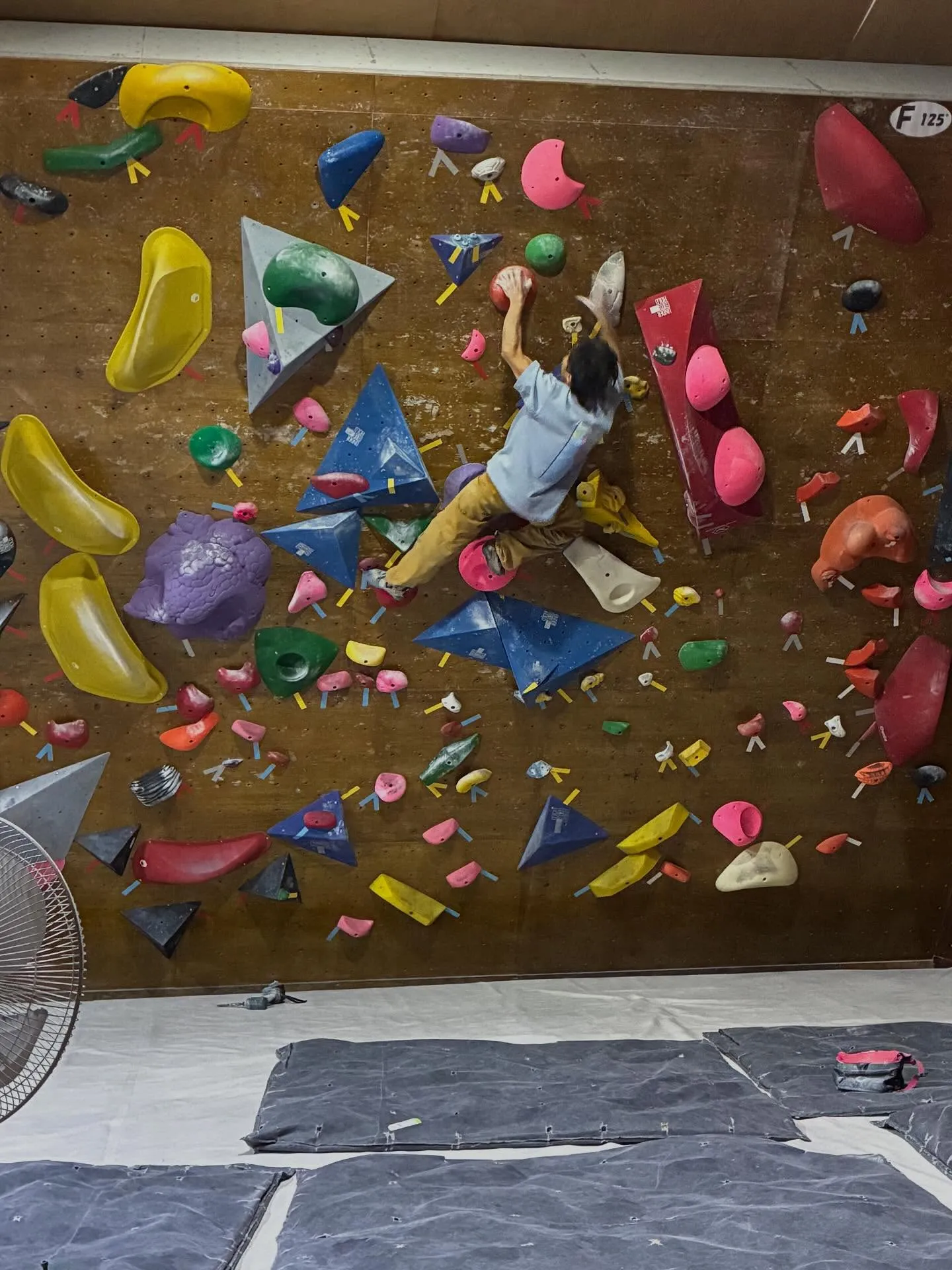 今日はホールド替えが終わって初のガッキースクールです！