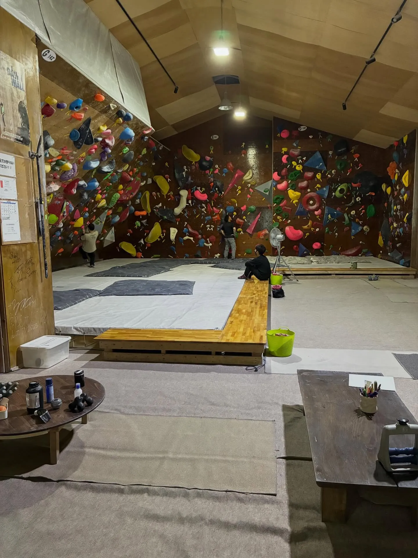 スクールのあとの自主練。