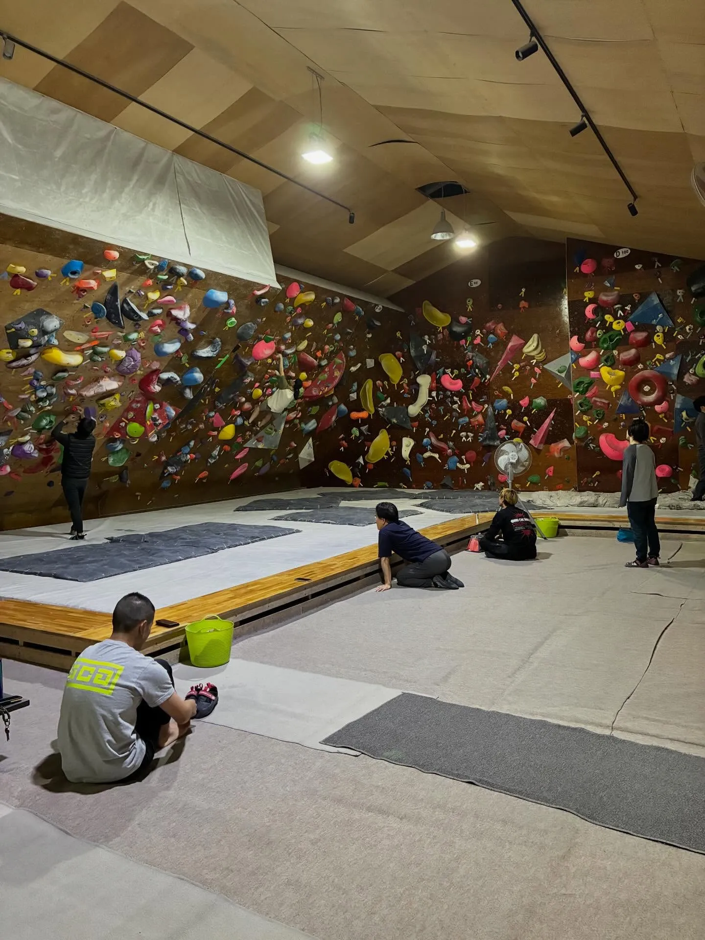 曇ってるけど暖かい日曜日。