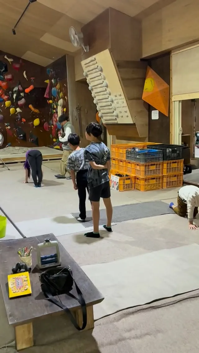 キッズスクール、本日のアップ。